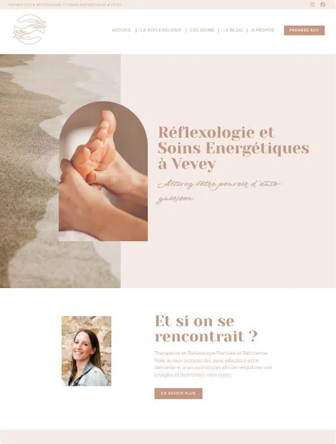 soins energétique, thérapeute, theme wordpress