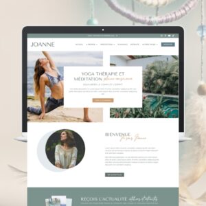 Template WordPress Elementor Yoga thérapeutes studio danse - Joanne Liw studio