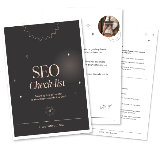 Check list SEO référencement, optimiser son site pour le référencement naturel