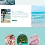 Template WordPress Elementor photographe, theme wordpress photographe