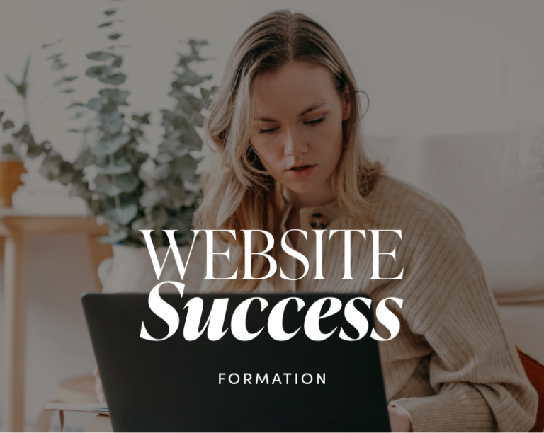Formation créer son site WordPress - Website success